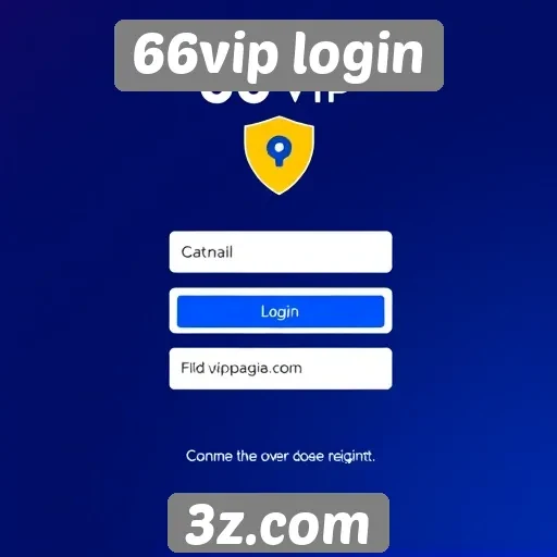 Análise do sistema de login do 66vip
